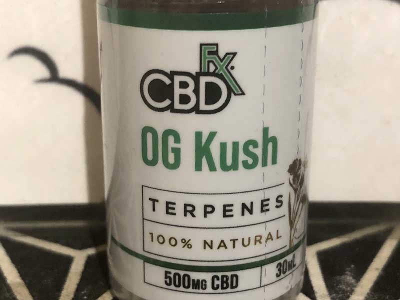 CBDFX CBD Vape Juice 30ml CBD 500mg/Blue Raspberry