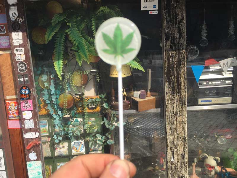 CBD Lollipop CBD 30mg CBD �J���i�r�W�I�[�� �����|�b�v �X�e�B�b�N�L�����f�B