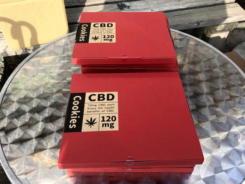 CBD COOKIES CBD 10mg x12 CBD 120 mg CBD �N�b�L�[ 12�� Box