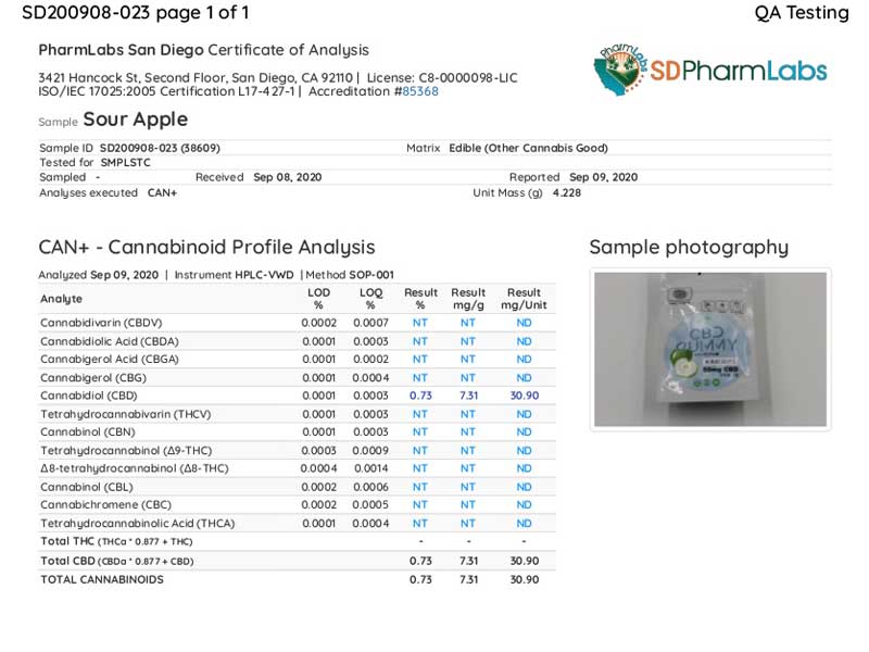 CBD CRAFT CBD GUMMY 50mg USDA�I�[�K�j�b�N�F��i��CBD���g�����r�[�K���d�l��CBD�O�~