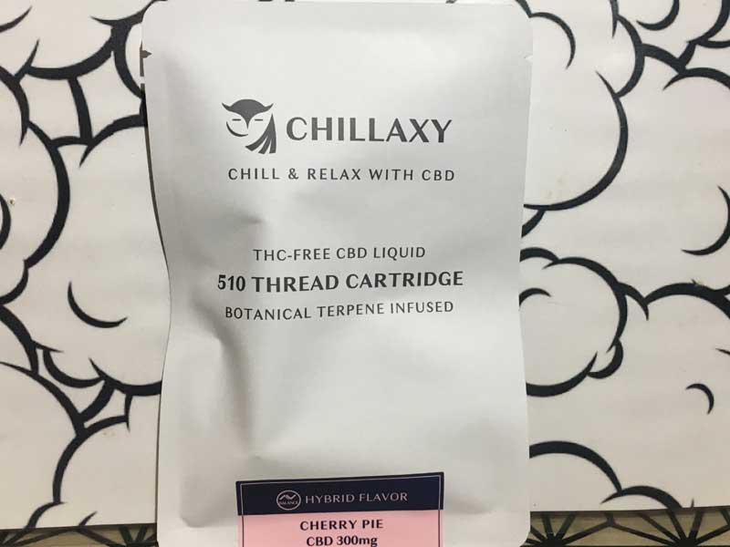 CHILLAXY CBD Oil Cartridge 1ml CBD 300mg 30% �`���N�V�[ �e���y������ 510�K�i CBD�I�C�� 