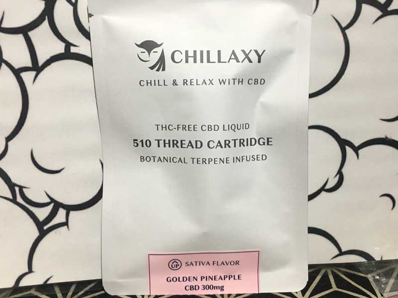 CHILLAXY CBD Oil Cartridge 1ml CBD 300mg 30% �`���N�V�[ �e���y������ 510�K�i CBD�I�C�� 