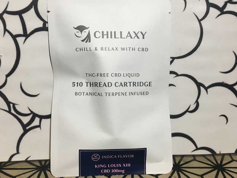 CHILLAXY CBD Oil Cartridge 1ml CBD 300mg 30% �`���N�V�[ �e���y������ 510�K�i CBD�I�C�� 