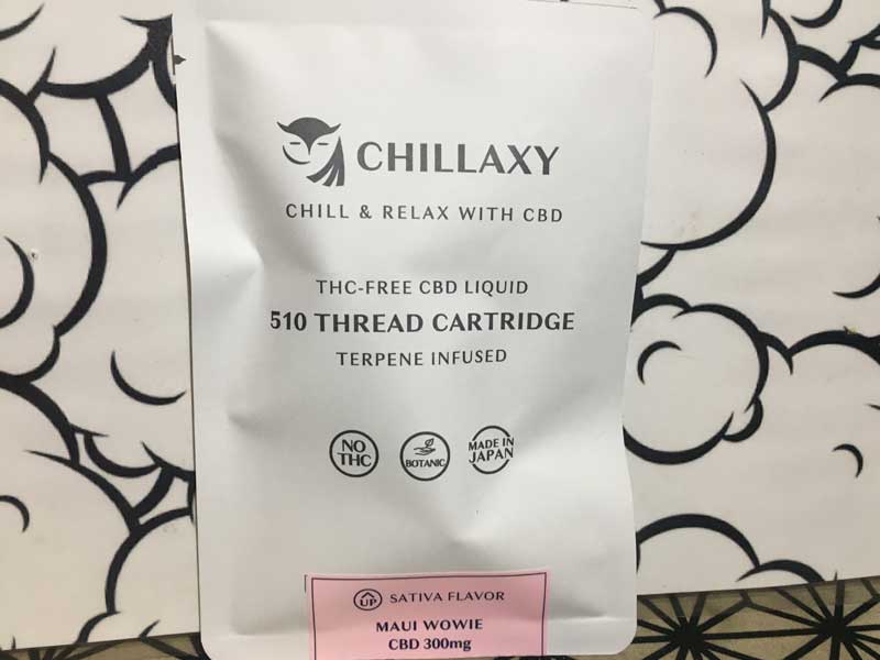 CHILLAXY CBD Oil Cartridge 1ml CBD 300mg 30% �`���N�V�[ �e���y������ 510�K�i CBD�I�C�� 