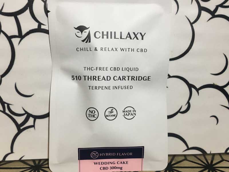 CHILLAXY CBD Oil Cartridge 1ml CBD 300mg 30% �`���N�V�[ �e���y������ 510�K�i CBD�I�C�� 
