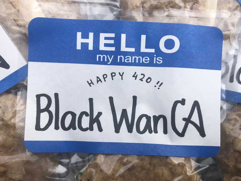 CRACKERS CBD ���l����THCH Black WanCa Cookie/Happy 420 �u���b�N�����J  �N�b�L�[