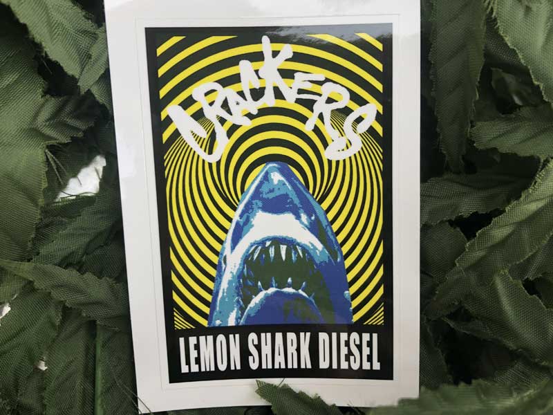 CRACKERS CBD LEMON SHARK DIESEL ���l���� THCH 20% 0.5ml THCH���L�b�h
