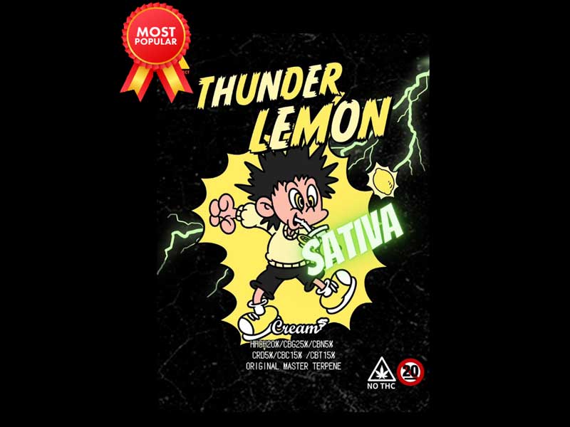 Creams CBD/THUNDER LEMON HHCH20% 1ml�ASATIVA�D�����L�b�h1ml HHCH���L�b�h
