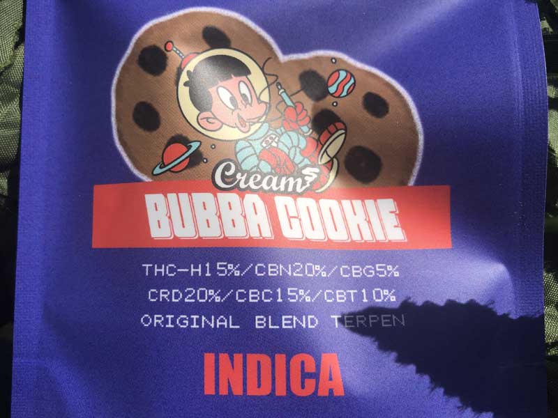 Creams CBD/BUBBA COOKIE THCH15% 1ml�AIndica �o�o�N�b�L�[ THCH���L�b�h
