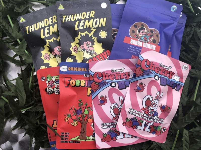 Creams CBD/BUBBA COOKIE THCH15% 1ml�AIndica �o�o�N�b�L�[ THCH���L�b�h