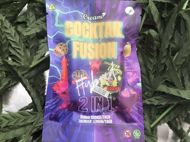 Creams CBD/Cocktail Fusion THCH15%�A0.5mllx2�ASativa & Indica THCH���L�b�h2�{ set