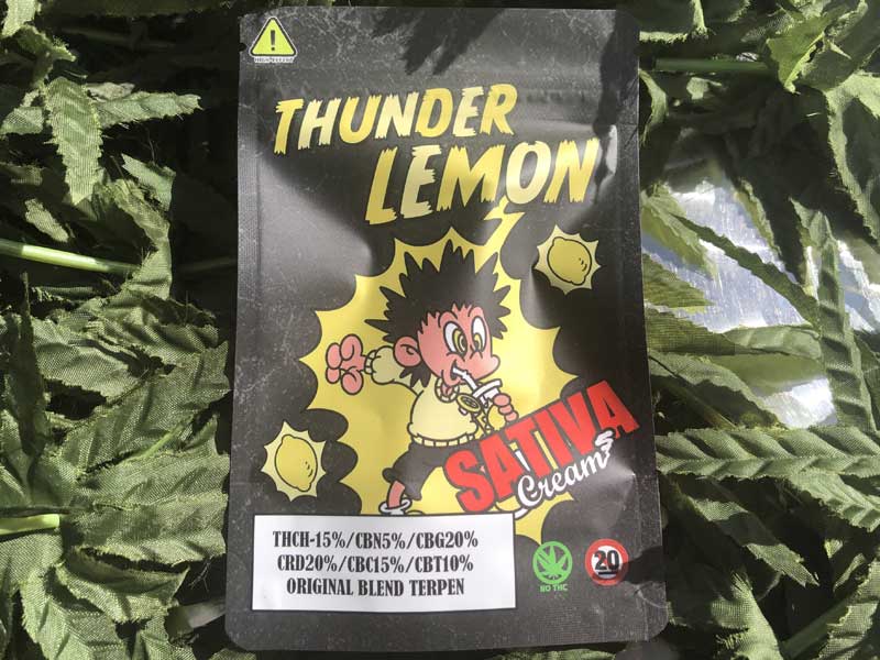 Creams CBD/THUNDER LEMON THCH 15% 1ml�ASativa�A�T�e�B�o�A �T���_�[������ THCH���L�b�h