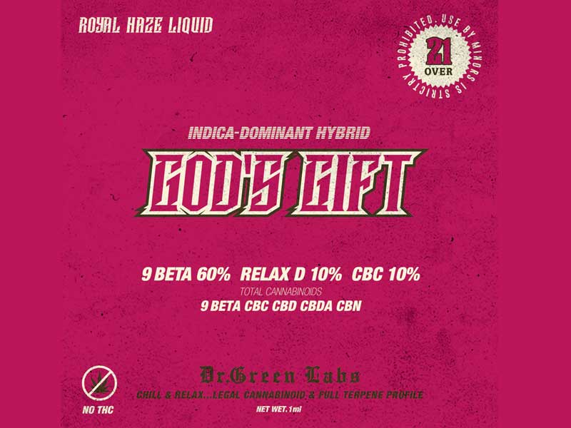 Dr.Green Labs/GOD'S GIFT 9beta 60% & RELAX DISTILLATE�ACBC�ACBD�ACBDA�ACBN ���L�b�h