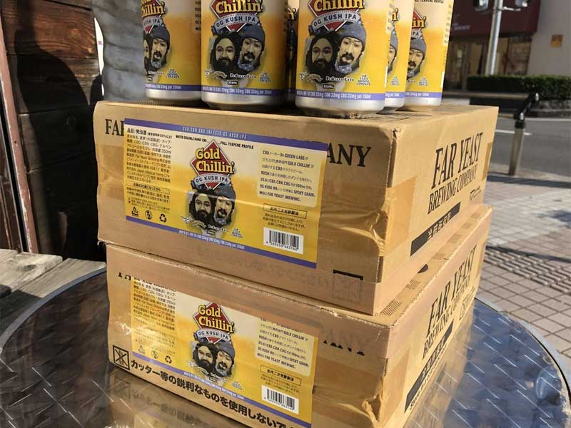 Dr.GREEN LABS x �N���t�g�r�[���̐��W�c�w�X�y���g�O���C���xGold Chillin�f OG KUSH IPA 350ml��