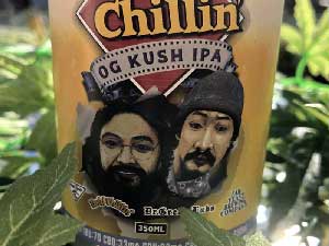 Dr.GREEN LABS x �N���t�g�r�[���̐��W�c�w�X�y���g�O���C���xGold Chillin�f OG KUSH IPA 350ml��