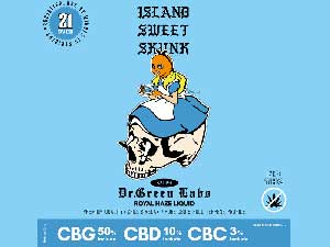 Dr.Green Labs/Amped up CBG Liquid Total 63% 630mg�AISLAND SWEET SKUNK CBG���L�b�h