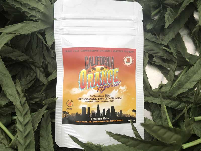 Dr.Green Labs/FULL CANNABINOID LIQUID/CALIFORNIA ORANGE/CBG�D���@90% CRD SATIVA