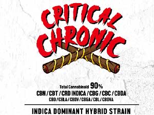 Dr.Green Labs/FULL CANNABINOID /CRITICAL CHRONIC/CBN�D�� 90% CRD INDICA