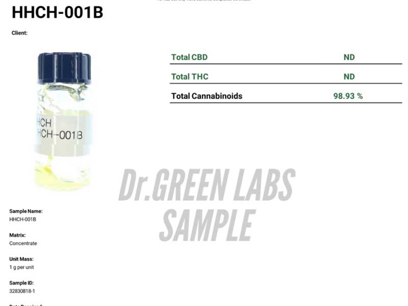 Dr.Green Labs/HIGH POWER EFFECT CANNABINOID LIQUID/STICKY ICKY/HHCH 30%リキッド Indica