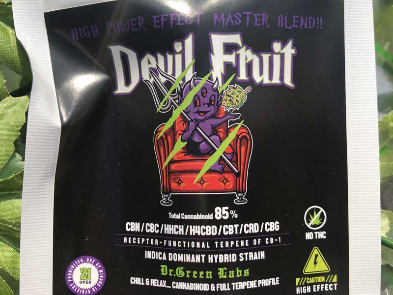Dr.Green Labs/HIGH POWER EFFECT CANNABINOID/DEVIL FRUIT HHCH 15%�C���f�B�J�D���̃n�C�u���b�h