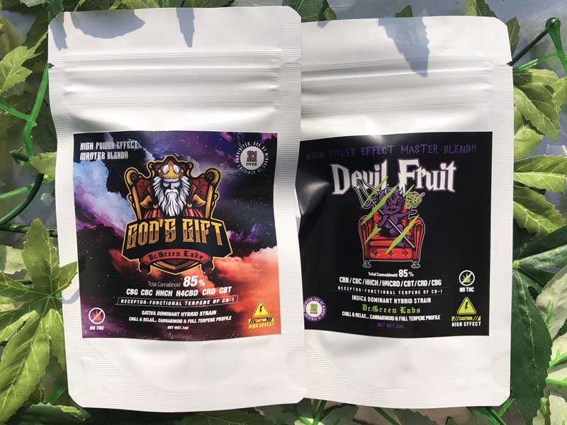 Dr.Green Labs/HIGH POWER EFFECT CANNABINOID/DEVIL FRUIT HHCH 15%�C���f�B�J�D���̃n�C�u���b�h