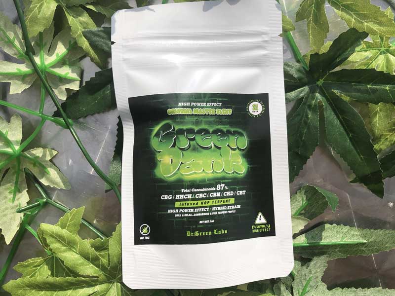 Dr.Green Labs/HIGH POWER EFFECT CANNABINOID LIQUID/GREEN DANK/HHCH 25% & CBG & more