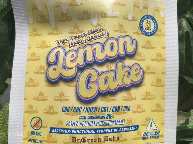 Dr.Green Labs/HIGH POWER EFFECT CANNABINOID LIQUID /lemon cake/HHCH 20% & CBG & more
