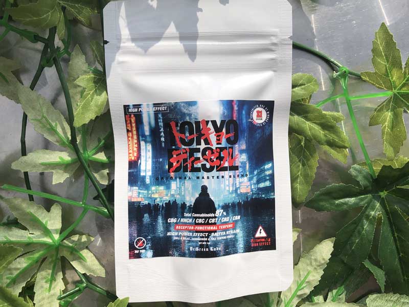 Dr.Green Labs/HIGH POWER EFFECT CANNABINOID LIQUID/TOKYO DIESEL/HHCH 25% & CBG & more