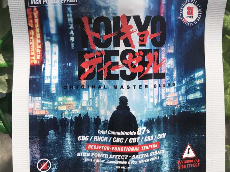 Dr.Green Labs/HIGH POWER EFFECT CANNABINOID LIQUID/TOKYO DIESEL/HHCH 25% & CBG & more