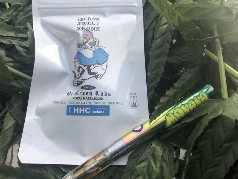 Dr.Green Labs/ISLAND SWEET SKUNK HHCLiquid HHC25% CBD25% CBG10% / 1ml HHC���L�b�h