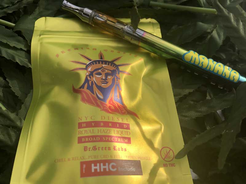 Dr.Green Labs/NYC DIESEL HHCLiquid HHC25% CBD25% CBN5% CBG5% / 1ml HHC���L�b�h