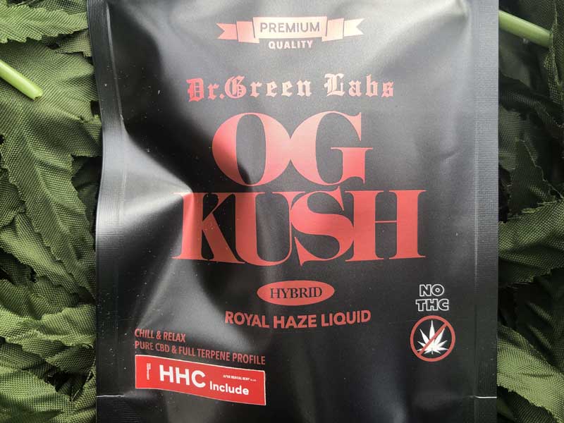 Dr.Green Labs/OG KUSH HHCLiquid HHC25% CBD25% CBN5% CBT5% /1m HHC���L�b�h