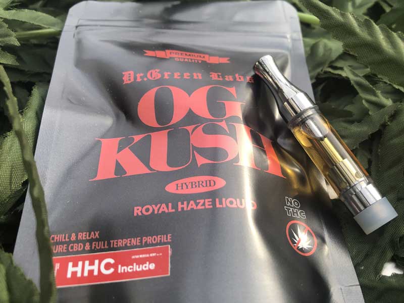 Dr.Green Labs/OG KUSH HHCLiquid HHC25% CBD25% CBN5% CBT5% /1m HHC���L�b�h