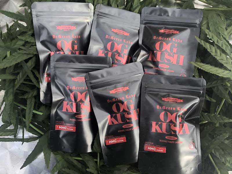 Dr.Green Labs/OG KUSH HHCLiquid HHC25% CBD25% CBN5% CBT5% /1m HHC���L�b�h
