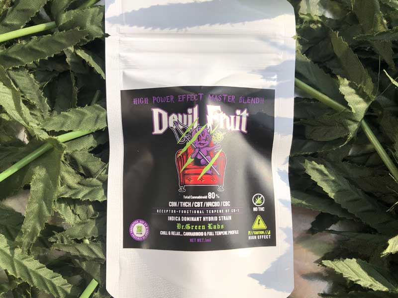 Dr.Green Labs/HIGH POWER EFFECT CANNABINOID LIQUID /DEVIL FRUIT THCH 15% & CBN & more