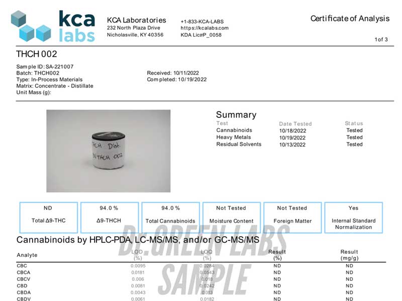 Dr.Green Labs/HIGH POWER EFFECT CANNABINOID LIQUID / GOD'S GIFT�@THCH 15% & CBG