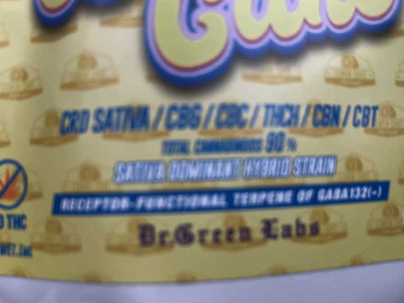 Dr.Green Labs/HIGH POWER EFFECT CANNABINOID LIQUID /lemon cake/THCH 15% & CBG & more