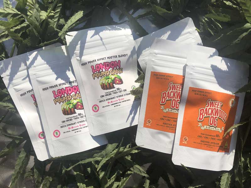 Dr.Green Labs//LONDON POUND CAKE 1ml/THCH 10%�ACBN�AH4CBD & more Total90%