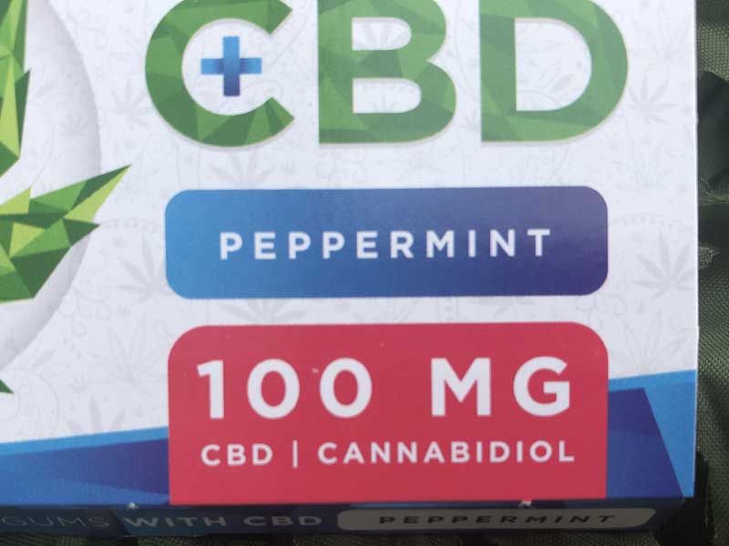 EUPHORIA�@CBD Gum ���[�t�H���A CBD�K��100mg/12�� �V���K�[���X�����B�[�K���d�l�����`�q�g����