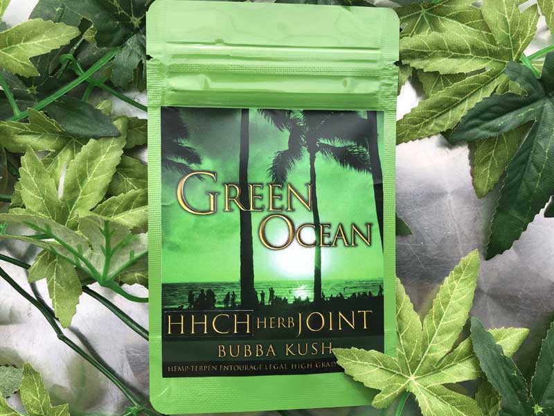 GREEN OCEAN/HHCH HERB Joint/BUBBA KUSH ���l���� HHCH �W���C���g reg HHCH 9mg