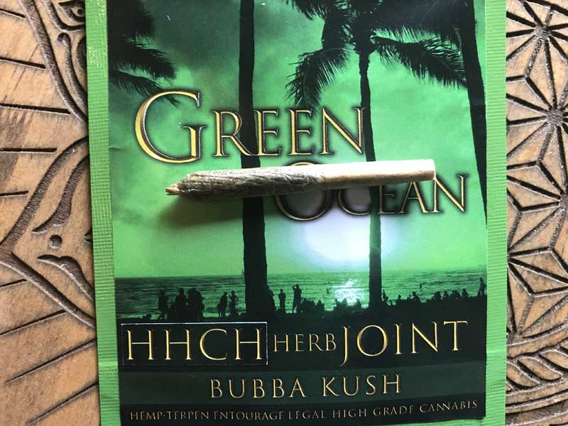 GREEN OCEAN/HHCH HERB Joint/BUBBA KUSH ���l���� HHCH �W���C���g reg HHCH 9mg