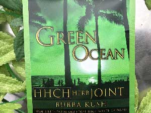 GREEN OCEAN/HHCH HERB Joint/BUBBA KUSH l HHCH WCg reg HHCH 9mg