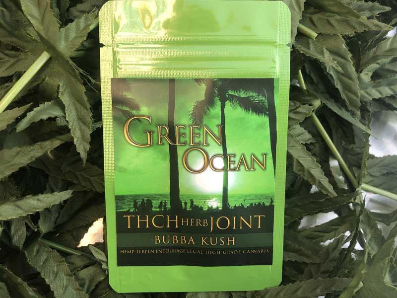 GREEN OCEAN/THCH HERB Joint/BUBBA KUSH 玄人向け THCH ジョイント THCH 10%、15mg