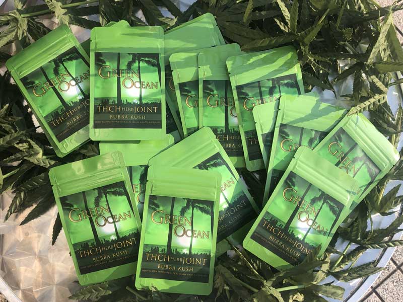 GREEN OCEAN/THCH HERB Joint/BUBBA KUSH ���l���� THCH �W���C���g THCH 10%�A15mg