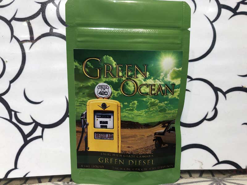 GREEN OCEAN/THCH 20%�AH4CBD�ACBG/���l���� THCH���L�b�h/GREEN DIESEL�O���[���f�B�[�[��