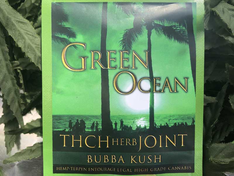 GREEN OCEAN/THCH HERB Joint/BUBBA KUSH THCH ジョイント & Crashed Herb