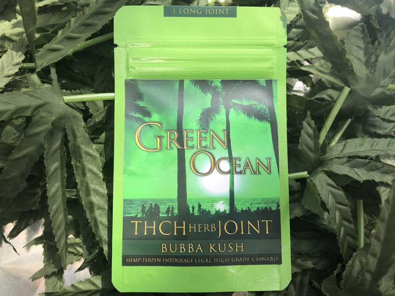 GREEN OCEAN/THCH HERB Joint/BUBBA KUSH THCH �W���C���g & Crashed Herb