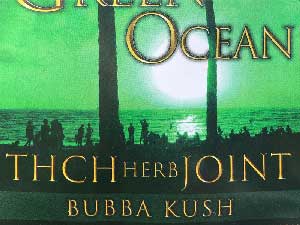 GREEN OCEAN/THCH HERB Joint/BUBBA KUSH THCH �W���C���g & Crashed Herb