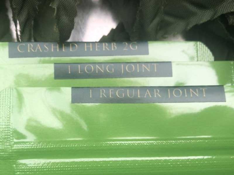 GREEN OCEAN/THCH HERB Joint/BUBBA KUSH THCH �W���C���g & Crashed Herb