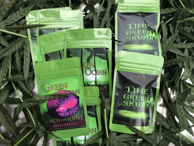 GREEN OCEAN/THCH 20%/���l���� THCH���L�b�h/Lime Green Skunk 1ml ���C���O���[���X�J���N